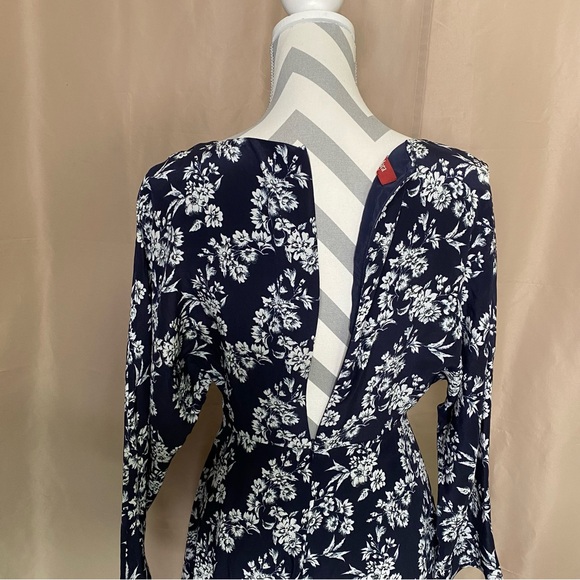 MaxMara Studio Floral Long Sleeve Dress - Picture 8 of 9